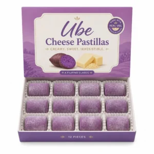 Ube Cheese Pastillas (Box of 12)