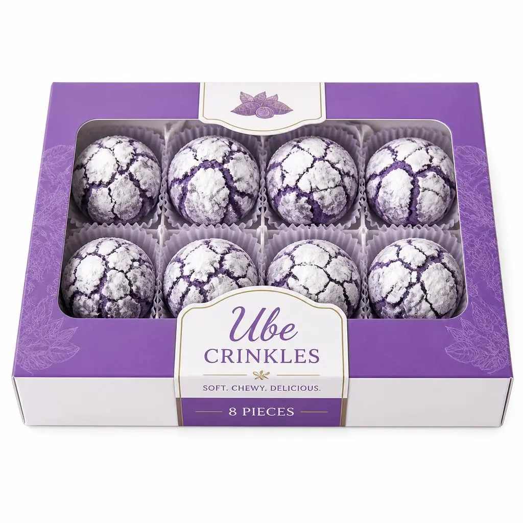 Ube Crinkles (Box of 8)